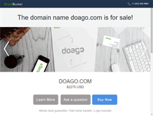 Tablet Screenshot of doago.com